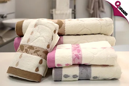 From QR49, Add Comfort with a Super Soft Towel Duo - Available in Three Cozy Colors! (Up to QR294 Value)